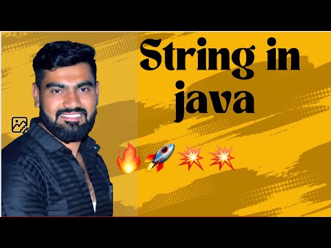 String In Java String In Java In Marathi String Class In Java