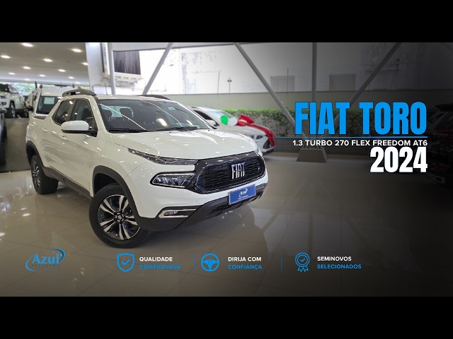 Vídeo FIAT TORO 1.3 TURBO 270 FLEX FREEDOM AT6