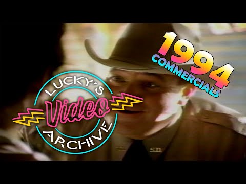 1994 CBS Commercials Lucky's Video Archive Vol.149