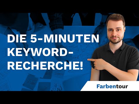 Die 5-Minuten Keyword-Recherche