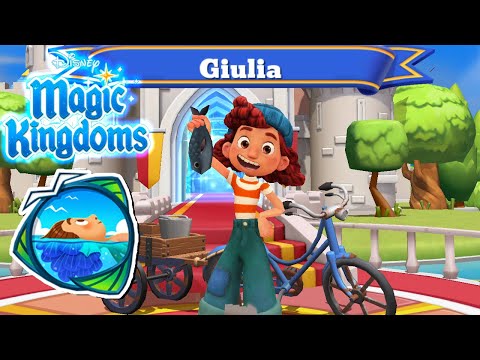 LET'S WELCOME GIULLIA | Disney Magic Kingdoms | Luca Event | #3