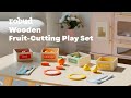 Robud ROBUD Fruit-Cutting Set with 4 Colored Boxes with 4 boxes of paint