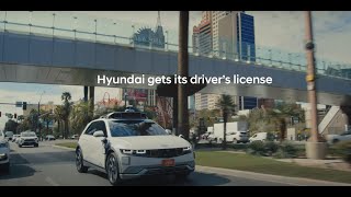 IONIQ 5 robotaxi – Hyundai passes the driver's license test