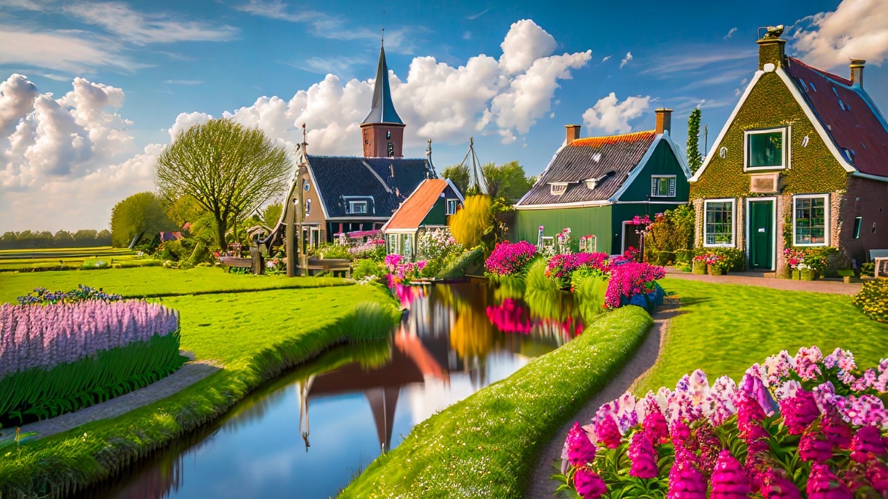 Experience a captivating virtual tour of Geithoorn.