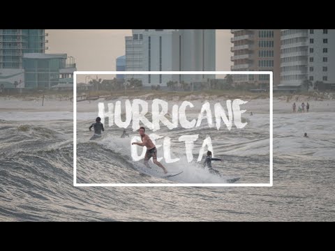 Surfing solid swell at Alabama Point
