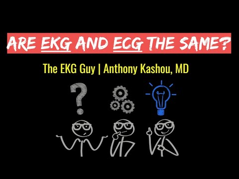 Are EKG and ECG the same? | The EKG Guy