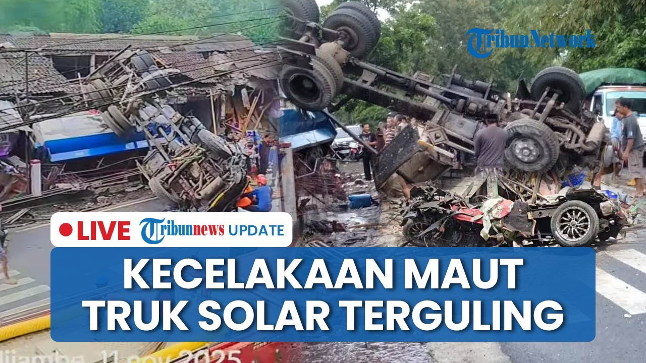 LIVE: Laka Maut Truk Terguling di Purworejo: Korban Terjepit & 1 Tewas, Kendaraan Nyangkut di Atap
