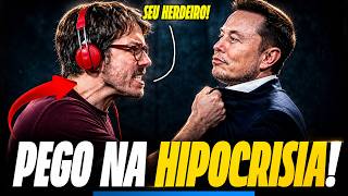 FABIO PORCHAT DESTRÓI ELON MUSK