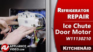 KitchenAid Refrigerator - Ice Chute Motor Repair