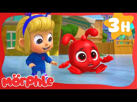 Morphle's Learns To Ice Skate ⛸️ Mila and Morphle Cartoons | Stories for Kids | Toddler Learning