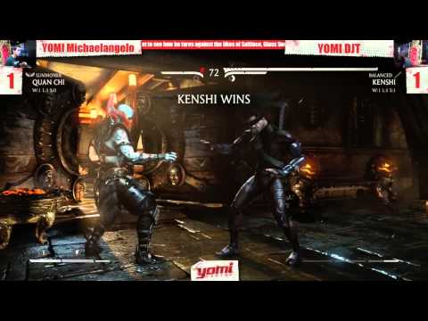 Yomi Gaming MKX Kombat Tuesday Week 7 Loser's Bracket YOMI Michaelangelo vs YOMI DJT