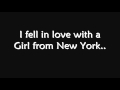 The Fallen Drakes: Girl From New York ~ with lyrics ...