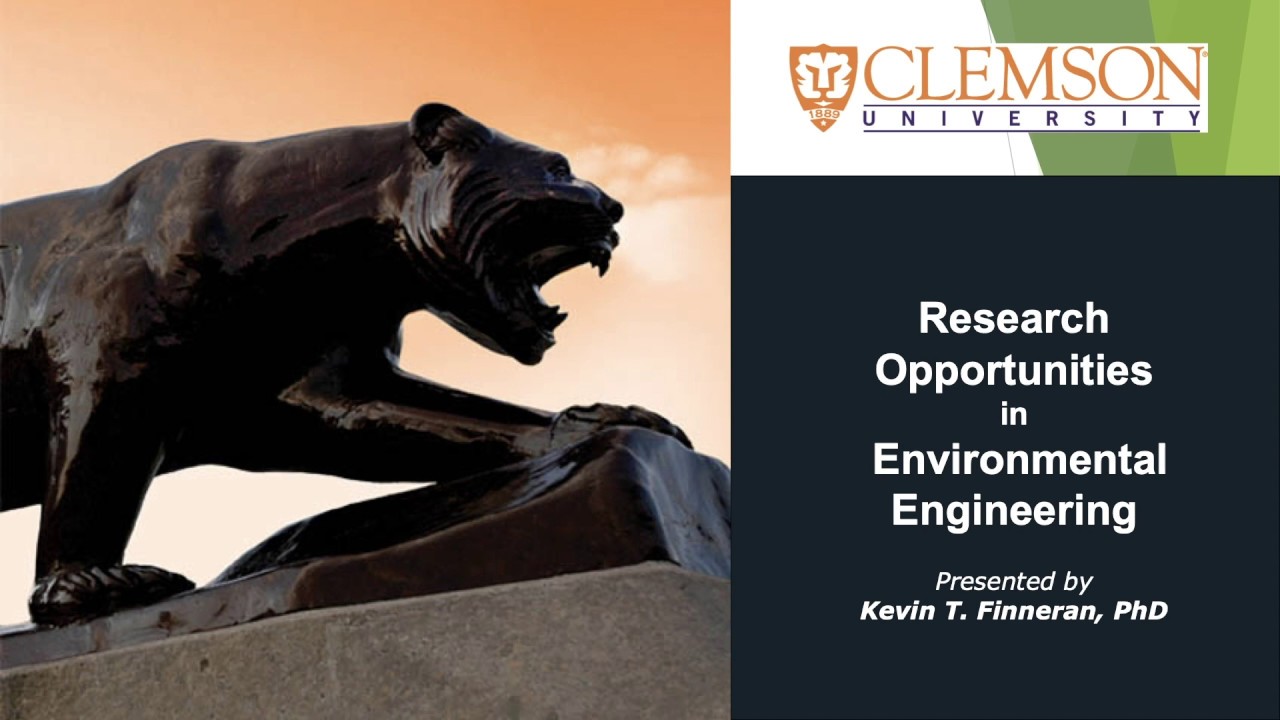 Research Opportunities In Environmental Engineering Overview