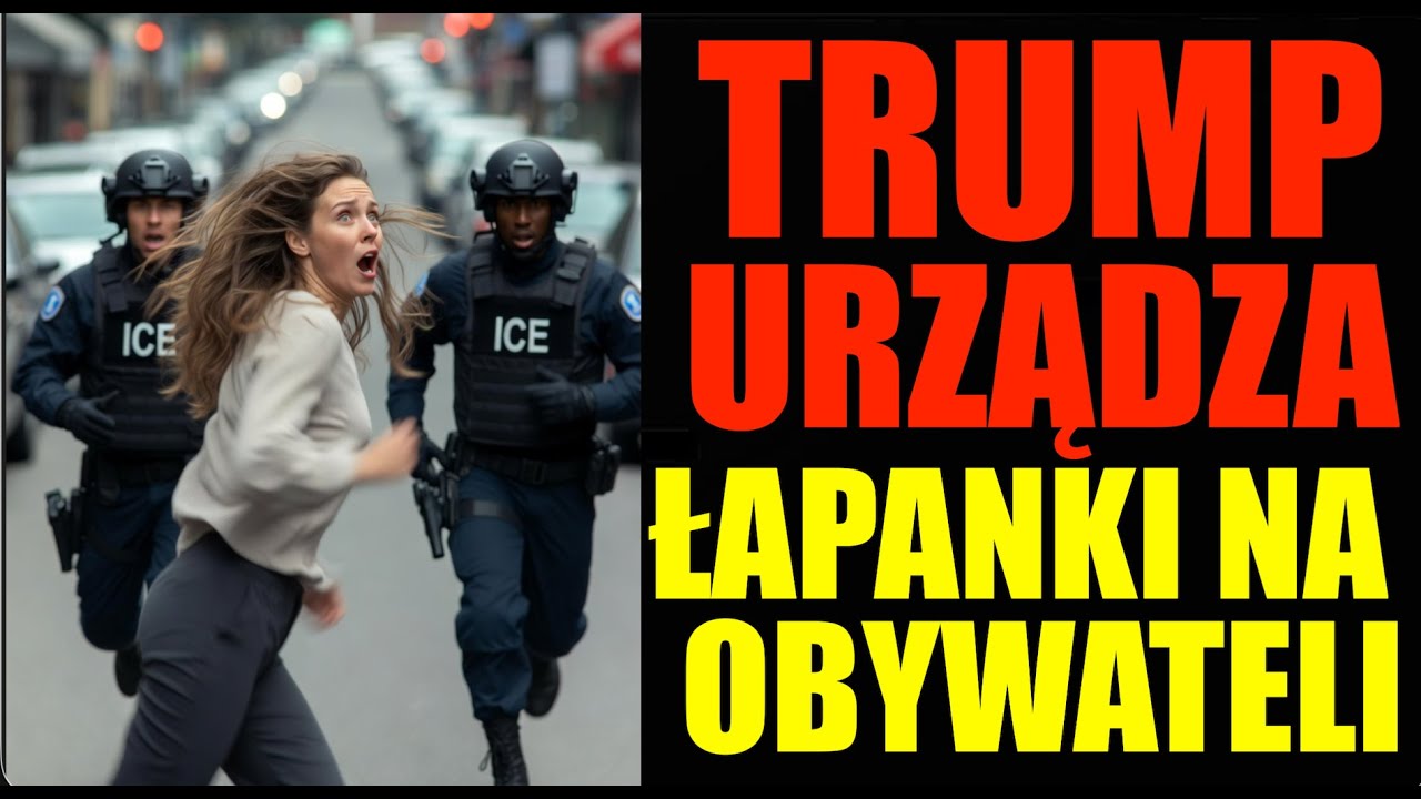 ICE urządza łapanki na ulicach USA. Obywatele znikają bez nakazów i bez praw