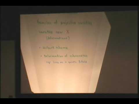 Computing cohomology in algebraic geometry (Michael Stillman) 1-5