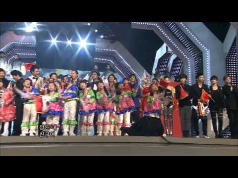 박정현 (Lena Park) & 전 출연자 (All Artists) - 작별 (Auld Lang Syne) @ 2010.12.12