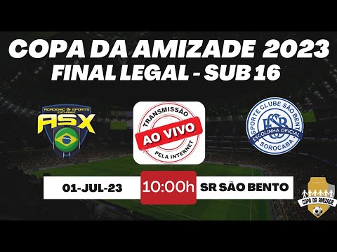 FINAL LEGAL DA COPA DA AMIZADE 2023 - SUB 16