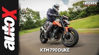 KTM 790 DUKE First Ride Video Review
