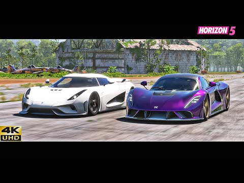 FH5 Ultimate Drag Race - Agera Rs, Venom F5, Nevera, Jesko, M400, 599xx, Veyron, Veneno, Divo, Svj