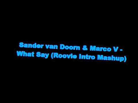 Sander van Doorn & Marco V - What Say (Roovie Intro Mashup)