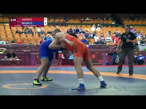 BRONZE FS - 125 kg: V. GOLOEV (RUS) v. G. NOGAEV (SVK)