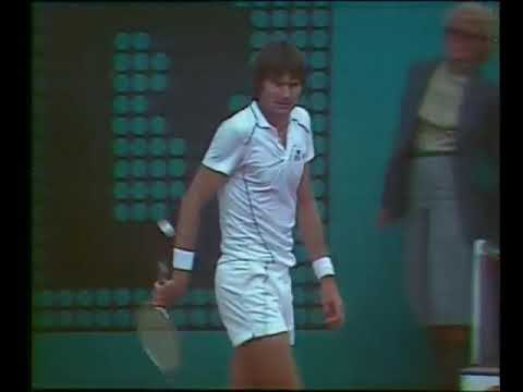 French Open 1981 1R - Jimmy Connors v Christophe Roger-Vasselin