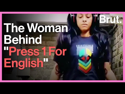 The Woman Behind “Press 1 For English”