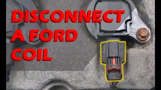 Disconnecting Ford Ignition Coil Connectors Without Breaking Them