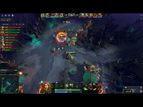 Nightfall - Windranger Offlane vs Miposhka Undying | Dota 2 7.32c Gameplay