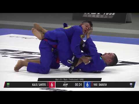 KALEL SANTOS vs VIKI DABUSH - AJP TOUR EUROPE 2022