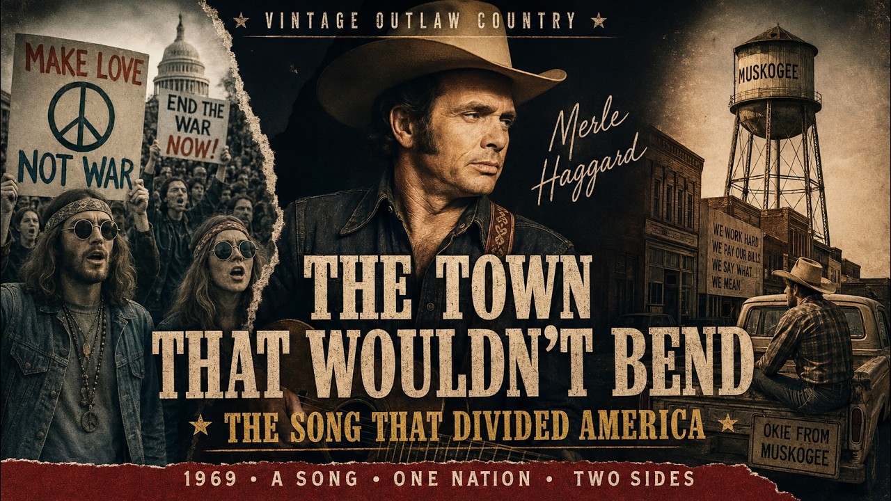 The Town That Wouldn’t Bend | Vintage Outlaw Country – The Song That Divided America