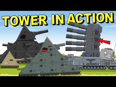 "Morty Tower VS Iron Triangles" Cartoons about tanks