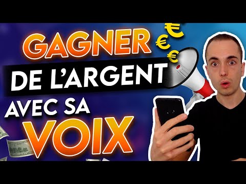 GAGNER DE L'ARGENT AVEC SA VOIX : 3 Méthodes (Argent PayPal Facile)