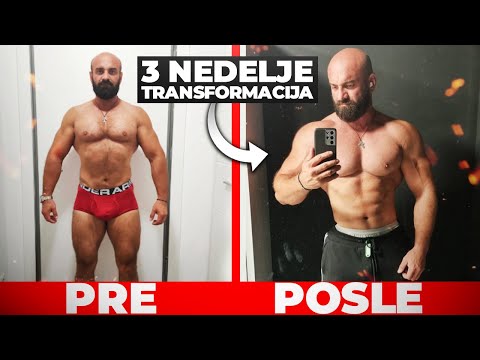 3 Nedelje na SARMS - TRANSFORMACIJA