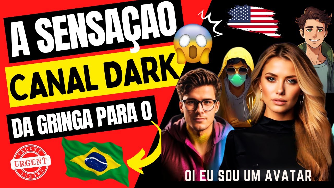 ISSO QUE OS GRINGOS FAZEM EM SEU CANAL DARK ENSINEI O PASSO A PASSO CLICK A CLICK