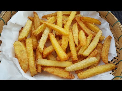 Cách làm KHOAI TÂY CHIÊN giòn ngon tại nhà