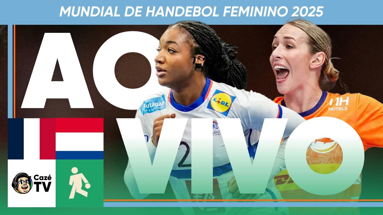 JOGO COMPLETO: FRANÇA X HOLANDA | MUNDIAL DE HANDEBOL FEMININO 2025 | DISPUTA DE 3º LUGAR