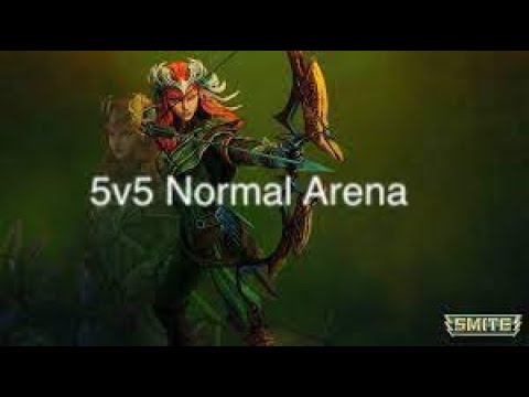 Smite Gameplay (Nintendo Switch) | Artemis | Arena Normal 5V5 (Victory)