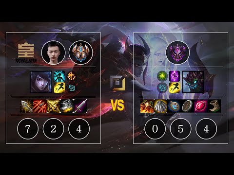 RNG Able Aphelios vs Maokai Bot - KR Challenger Patch 10.10