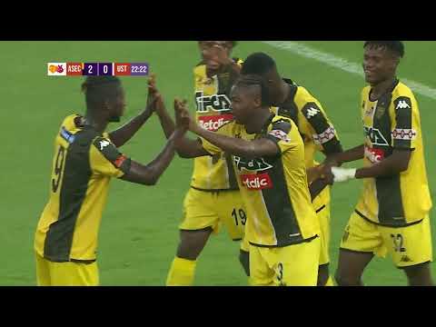 League 1 J16 ASEC Mimosas 2-0 US Tchologo (Summary)