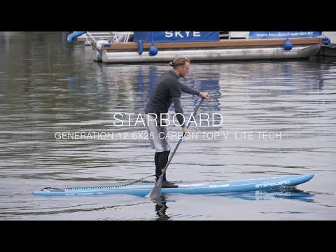 Starboard Generation 12.6x28 Litetec v. Carbon Top Test 2021