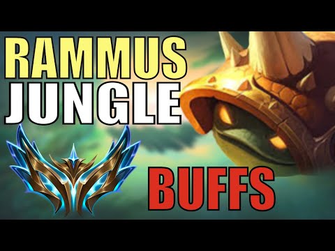BUFFED #1 RAMMUS JUNGLE SEASON 12 ! | Rammus Jungle Guide Season 12 League of Legends jg