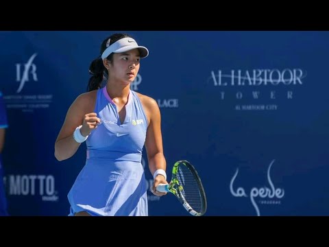 Alex Eala vs. Greet Minnen Match Highlights | Suzhou Open