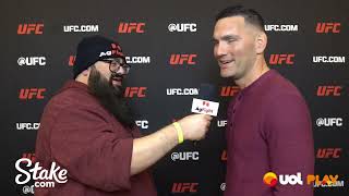 LEGENDADO! CHRIS WEIDMAN se desculpa por dedadas no olho de BRUNO BLINDADO