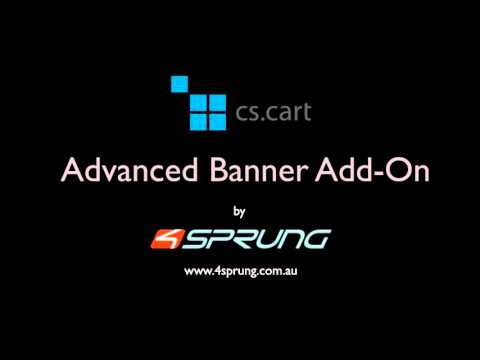 CS Cart Responsive Advanced Banner Add-On