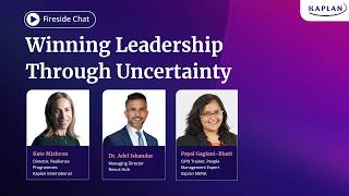 Webinar: Winning Leadership Through Uncertainty