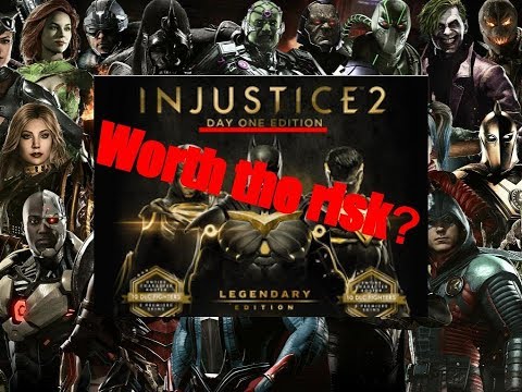 DAY 1 Edition Injustice 2 Legendary Edition RELEASED TODAY!  Worth the risk?