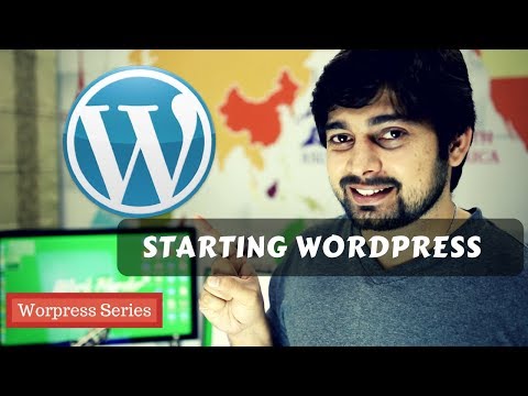 Wordpress series is getting started