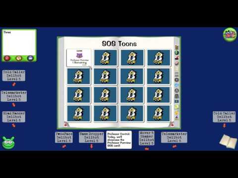 Custom SOS in Toontown Offline - Professor Purrview