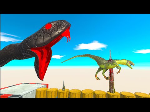 DEADLY SPIKE GORO & SNAKE ATTACK vs EVERY UNIT - Animal Revolt Battle Simulator